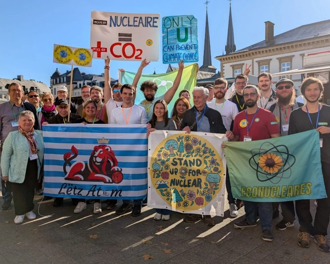 Stand Up for Nuclear advocates